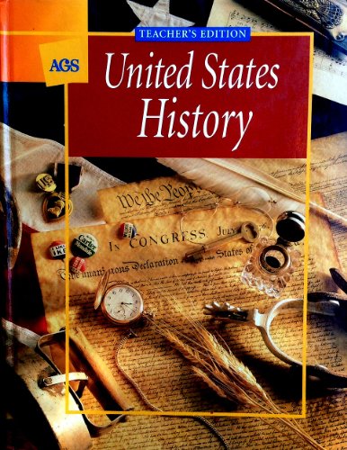 Stock image for AGS United States History Teacher's Edition for sale by Front Cover Books