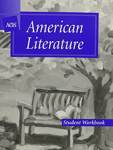 Imagen de archivo de Title: AMERICAN LITERATURE STUDENT WORKBOOK a la venta por Books of the Smoky Mountains