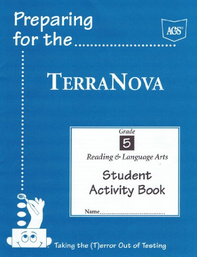 Beispielbild fr Preparing for the TerraNova: Grade 5 Reading Student Activity Book, pb, 1999 zum Verkauf von Wonder Book