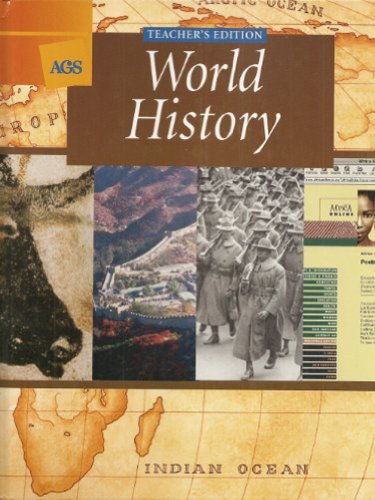 Stock image for AGS World History (Teacher's Edition) for sale by Front Cover Books