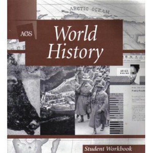 Stock image for WORLD HISTORY STUDENT WORKBOOK for sale by Goodwill Southern California