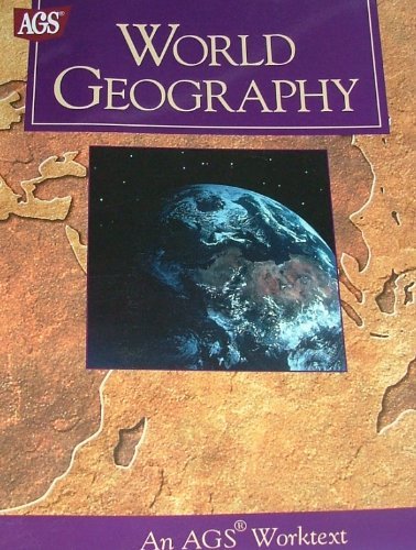 WORLD GEOGRAPHY WORKTEXT (AGS SOCIAL STUDIES BACKLIST) (9780785424345) by Pearson Education