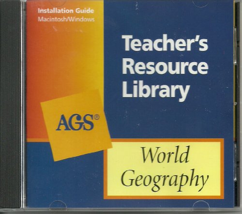 World Geography Teacher's Resource Library (9780785424383) by AGS Secondary