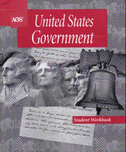 United States Government Student Workbook (9780785425069) by AGS Secondary