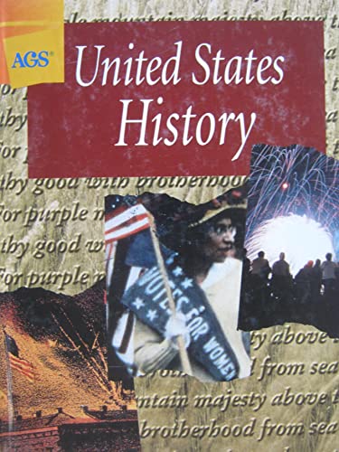 Beispielbild fr AGS United States History zum Verkauf von Better World Books