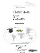 Stock image for A SURVEY OF WORLD CULTURES THE UNITED STATES AND CANADA (Ags Survey World Cultures) for sale by OwlsBooks