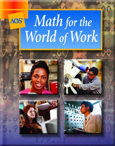 Imagen de archivo de Math For The World Of Work a la venta por Front Cover Books