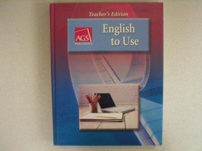 Imagen de archivo de English to Use Teachers Edition a la venta por ThriftBooks-Atlanta