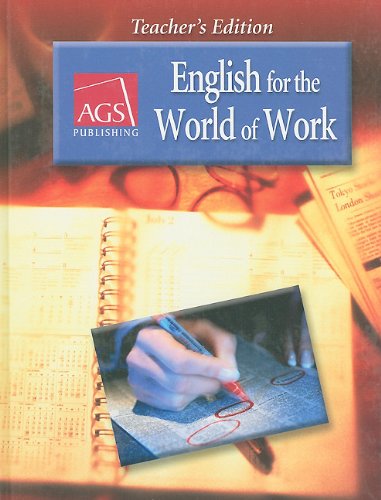 Beispielbild fr English for the World of Work zum Verkauf von ThriftBooks-Atlanta