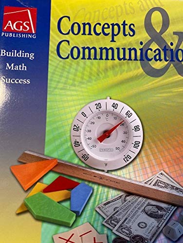 Stock image for Intermediate Workbook - Concepts and Communication (Building Math Success) for sale by Wonder Book