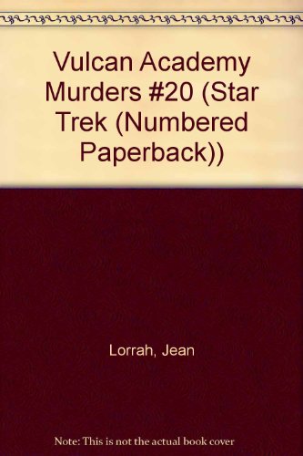 Vulcan Academy Murders #20 (9780785747659) by [???]