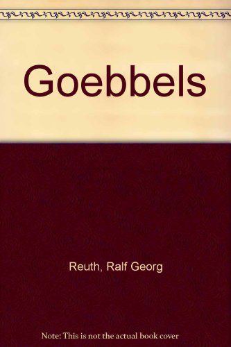9780785769712: Goebbels