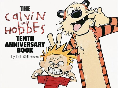 Imagen de archivo de Calvin And Hobbes Tenth Anniversary Book (Turtleback School & Library Binding Edition) a la venta por Ergodebooks