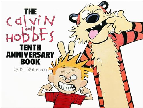 Stock image for Calvin And Hobbes Tenth Anniversary Book (Turtleback School & Library Binding Edition) for sale by Ergodebooks