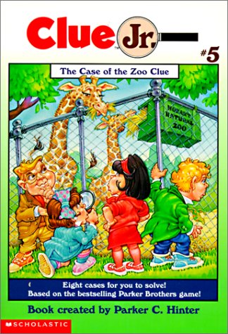 Imagen de archivo de Clue Jr. #05: The Case of the Zoo Clue a la venta por ThriftBooks-Dallas