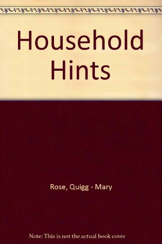 Stock image for Household Hints for sale by HPB Inc.