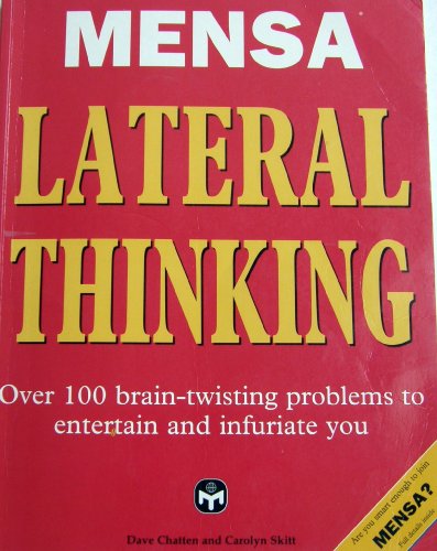 Beispielbild fr Mensa Lateral Thinking zum Verkauf von Redux Books