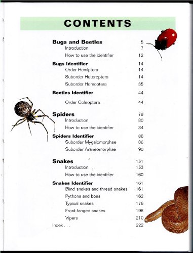 Beispielbild fr Bugs, Beetles, Spiders, Snakes The new compact study guide zum Verkauf von NEPO UG