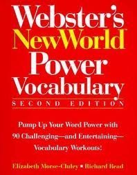 Beispielbild fr Webster's New World Power Vocabulary zum Verkauf von SecondSale