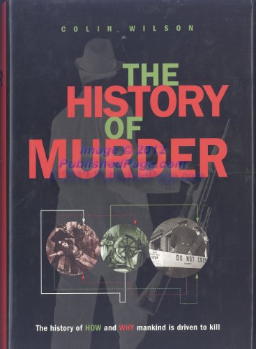 Stock image for History Of Murder for sale by HPB-Ruby