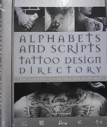 9780785825784: Alphabets and Scripts Tattoo Design Directory: The Essential Reference for Body Art