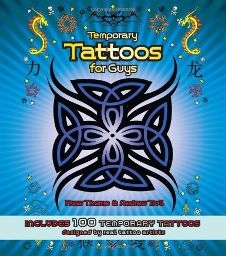 Beispielbild fr Temporary Tattoos for Guys : Includes 100 Temporary Tattoos zum Verkauf von Better World Books