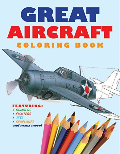 Stock image for Great Aircraft Coloring Book for sale by THE OLD LIBRARY SHOP