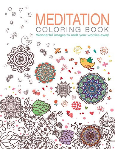 Beispielbild fr Meditation Coloring Book: Wonderful images to melt your worries away (Chartwell Coloring Books, 15) zum Verkauf von Wonder Book