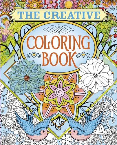 Stock image for The Creative Coloring Book (Chartwell Coloring Books) for sale by Bookmonger.Ltd