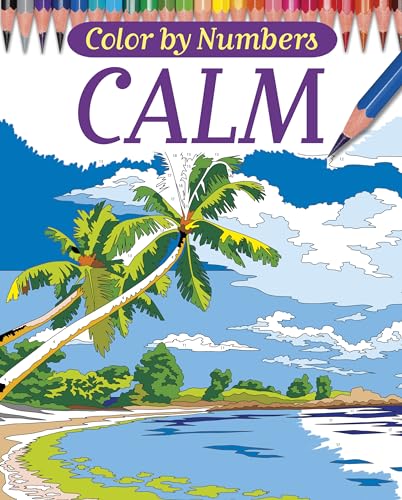 Imagen de archivo de Color By Numbers - Calm (Chartwell Coloring Books) a la venta por HPB-Diamond