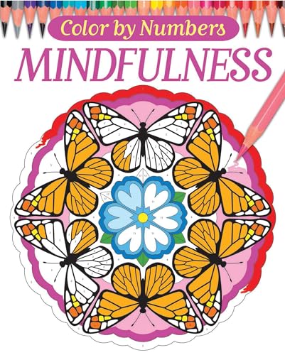 Beispielbild fr Color By Numbers - Mindfulness (Chartwell Coloring Books) zum Verkauf von SecondSale