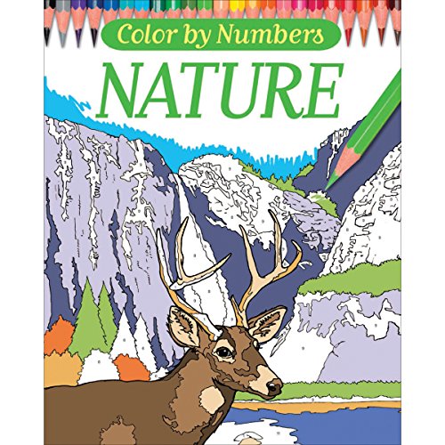 9780785834120: Color By Numbers - Nature (Chartwell Coloring Books)