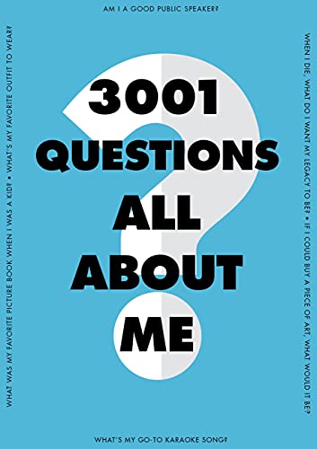 Beispielbild fr 3,001 Questions All about Me zum Verkauf von Better World Books