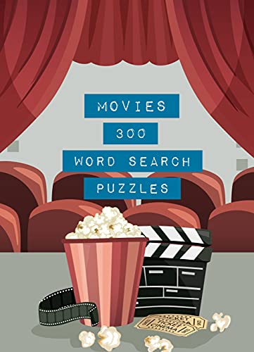 Stock image for Movies: 300 Word Search Puzzles (Volume 2) (Life is Better with Puzzles, 2) for sale by PlumCircle