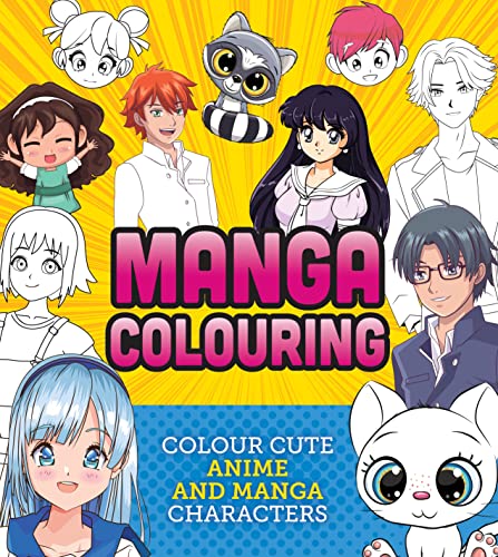 Stock image for Manga Colouring Book for sale by WorldofBooks