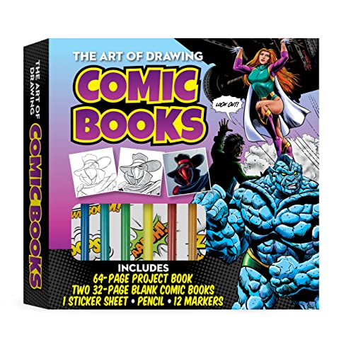 9780785841326: The Art of Drawing Comic Books Kit: Learn to draw comic book characters and create your own comic books