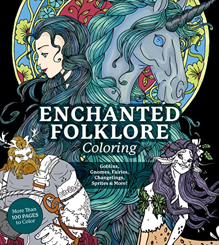 Imagen de archivo de Enchanted Folklore Coloring (Paperback) a la venta por Grand Eagle Retail