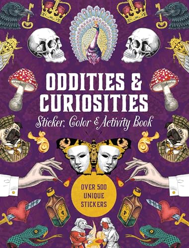 9780785844280: Oddities & Curiosities Sticker, Color & Activity Book: Over 500 Unique Stickers