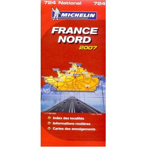 9780785903215: Michelin Map No. 918 Northern France Scale 1:1000000