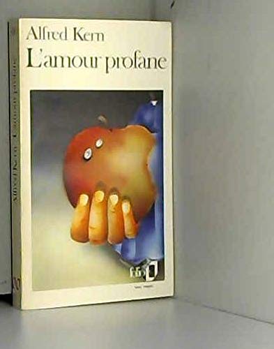 Stock image for L'amour profane for sale by Ammareal