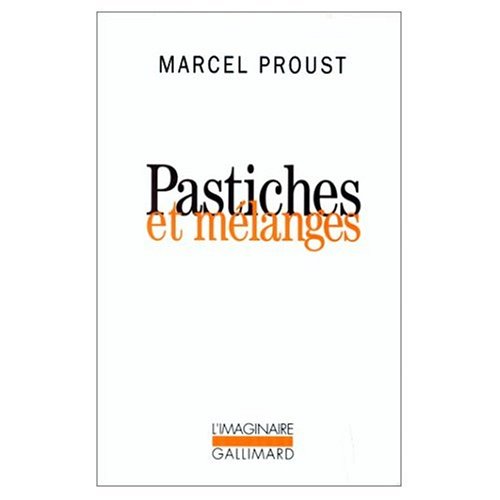 9780785928362: Pastiches et Melanges [Taschenbuch] by Proust, Marcel