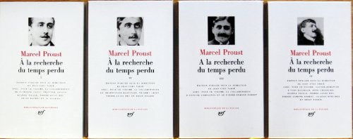 9780785938798: A la Recherche du Temps Perdu - 4 volumes (Bibliotheque de la Pleiade (French Edition)