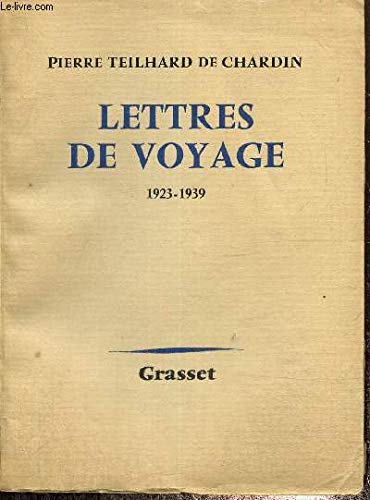 9780785952848: Teilhard de chardin - Lettres de voyage 1923 1955