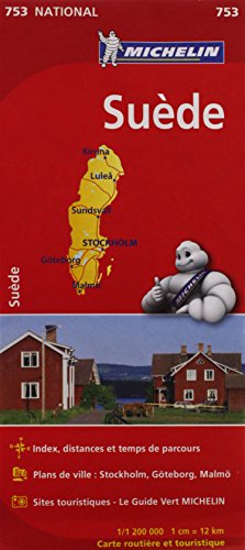 9780785972143: Michelin Road Map No. 753 Sweden