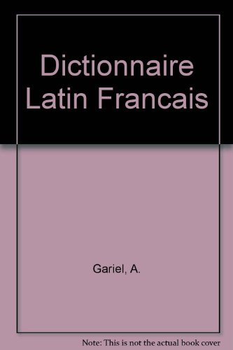 9780785986287: Dictionnaire Latin Francais