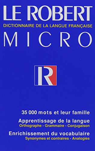 9780785991878: Le Robert Micro Dictionnaire du Bon Usage & des Difficultes (Nouvelle Edition)