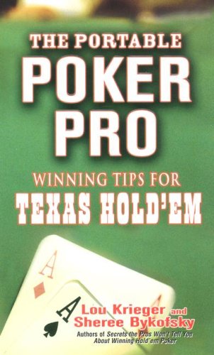 Stock image for THE PORTABLE POKER PRO; WINNING TIPS FOR TEXAS HOLD'EM for sale by Columbia Books, ABAA/ILAB, MWABA