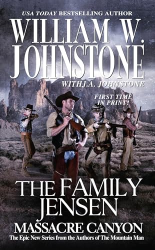 9780786033485: Family Jensen: Massacre Canyon, The (The Family Jensen)