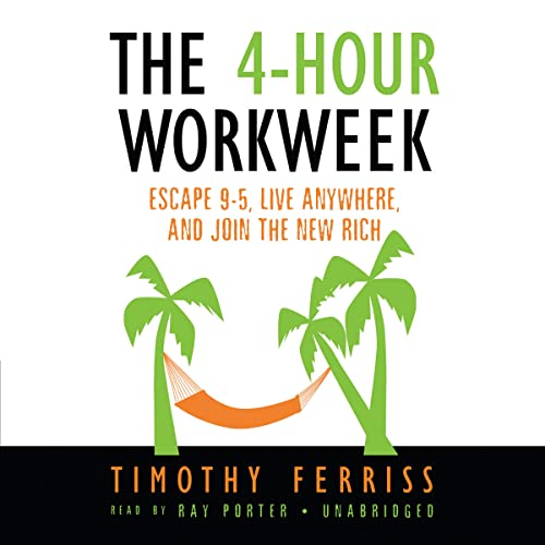 Imagen de archivo de The 4-hour Work Week: Escape 9-5, Live Anywhere, and Join the New Rich, Library Edition a la venta por The Yard Sale Store