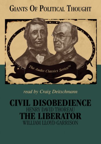 Imagen de archivo de Civil Disobedience And the Liberator: Library Edition a la venta por The Yard Sale Store